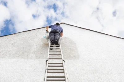 Peinture extérieure à Jussy — façades et ravalement